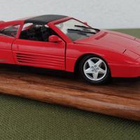 Maisto Ferrari F348 TS Rossa modellino scala 1:24