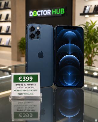 APPLE iPhone 12 Pro Max 128GB Originale Batt 100%