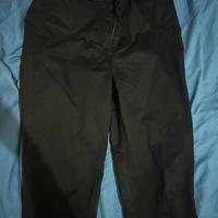 Pantalone blu navy in cotone