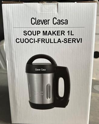 Clever Casa Soup Maker 1L – Cuoci-Frulla-Servi
