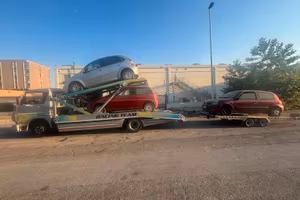 Carro bisarca doppio pianale valuto permuta