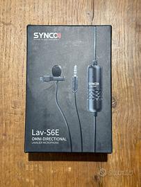 Microfono lavalier Synco LAV-S6E