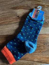 Calze Gallo misura 27/30 color blu/ verde