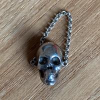 Anello a catena morbida con teschio LEIVANKASH