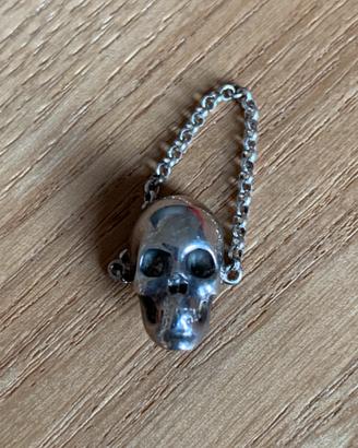 Anello a catena morbida con teschio LEIVANKASH