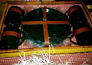 CESTINO DA PIC NIC NUOVO COMPLETO DI TUTTO