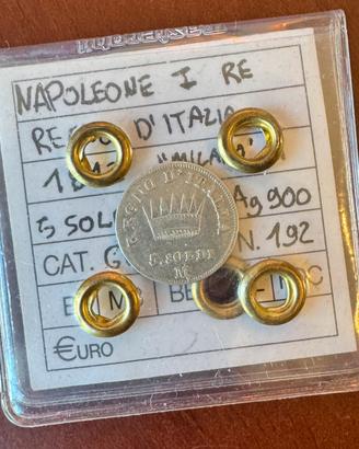 5 Soldi 1812 Napoleone I – Regno d’Italia – Milano