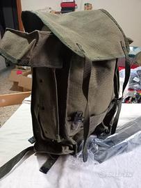 zaino militare vintage alpinisti 1950/60
