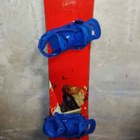 Snowboard SALOMON + attacchi BURTON