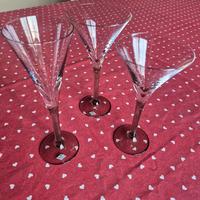 Set 18 bicchieri di cristallo 