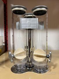 Dispenser triplo per cereali o caramelle Brandani