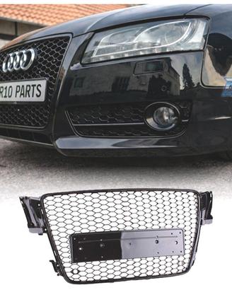 GRIGLIA AUDI A5 07-12 LOOK RS NERO LUCIDO PDC
