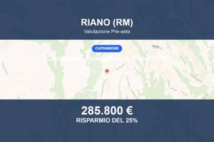Immobile in asta di 325 m² a Riano
