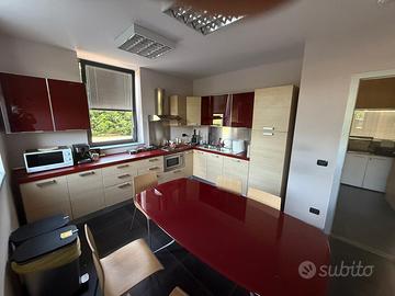 Cucina usata in buone condizioni in stile moderno