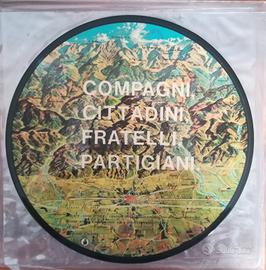 Disco Vinile Compagni, Cittadini, Fratelli, Partigiani. - CCCP