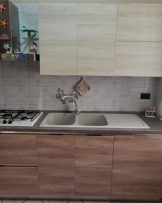 cucina composta per 2 pareti