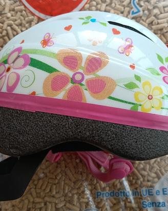 casco bici bambina 