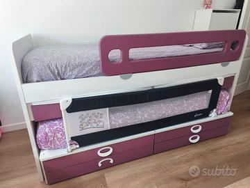 letto a castello mezza altezza
