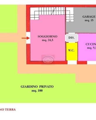 Villa di 131 m² con 4 locali e box auto a Cesena