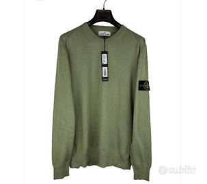 Maglione verde Stone Island (nuovo con cartellino)