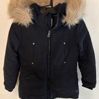 Parka blu imbottito bambina Okaidi