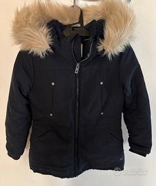 Parka blu imbottito bambina Okaidi