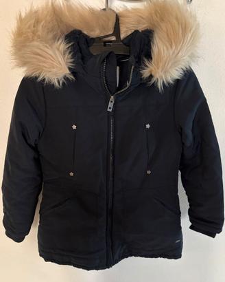 Parka blu imbottito bambina Okaidi