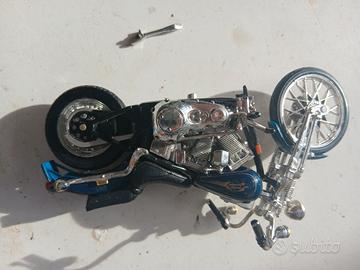 Harley Davidson Modellino Da Collezione Maysto Cm 