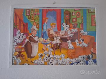 Puzzle con cornice La carica dei 101 