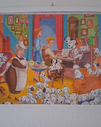 Puzzle con cornice La carica dei 101 