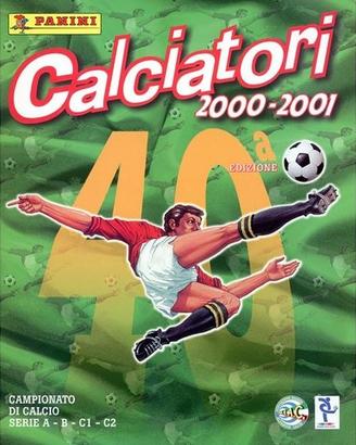 Album calciatori panini 2000/01 completo