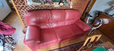 Divano in pelle