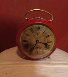 Orologio sveglia da tavolo vintage anni 20/30.