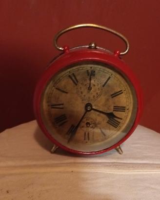 Orologio sveglia da tavolo vintage anni 20/30.