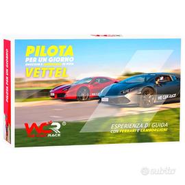 cofanetto werace vettel 6 giri in pista 
