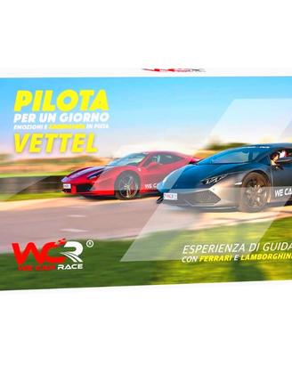 cofanetto werace vettel 6 giri in pista 