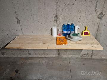 Tavolo da lavoro in legno