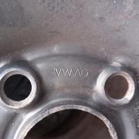 2 cerchi ferro 14 VW Polo Seat Ibiza Scoda Fabia