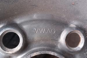 2 cerchi ferro 14 VW Polo Seat Ibiza Scoda Fabia