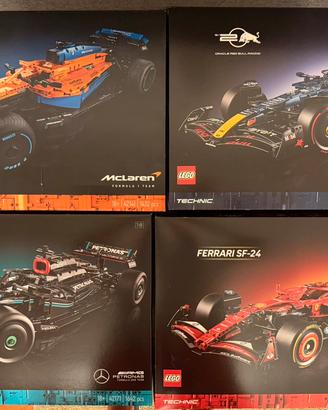 4 set Lego Formula 1 - 42207  42206 42171 42141