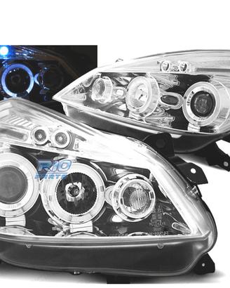 FARI OCCHI ANGEL PER RENAULT CLIO 3 05-09 CROMATO