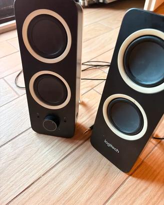 Casse PC Logitech Z200 Speakers 10W Stereo Nero