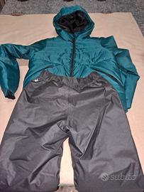 TUTA DA NEVE MAI USATA BAMBINI 5-10 ANNI