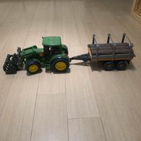 trattore bruder raccogli legna