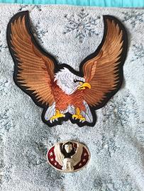 Aquila e fibbia Biker Custom