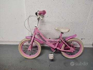 bici bambina 14" , bici a spinta 