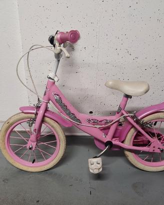 bici bambina 14" , bici a spinta 