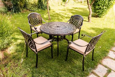 Tavolo da giardino modello Cuore - diametro 100 cm