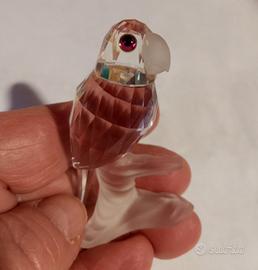 Swarovski. figurino Pappagallo. originale. 