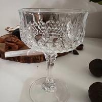 Servizio coppe di champagne in cristallo di Boemia
